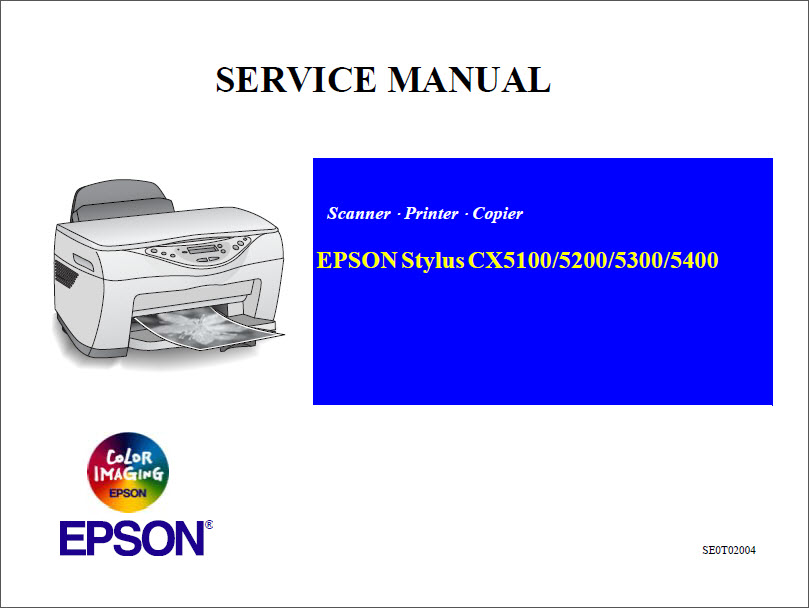 EPSON CX5100_5200_5300_5400 Service Manual-1